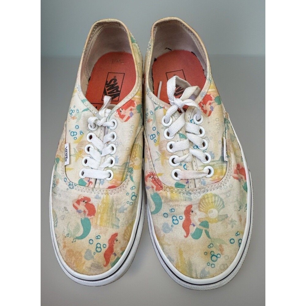 Vans x Disney The Little Mermaid Authentic Sneakers M6.5 W8